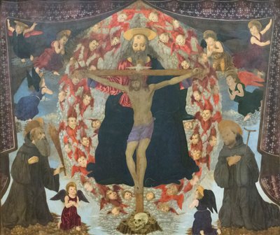 La Trinità di San Benedetto e Giovanni Gualberto da Alessio Baldovinetti
