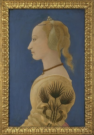 Ritratto di una dama da Alesso Baldovinetti