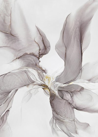 Flusso etereo grigio-oro da Alevtina Shelest