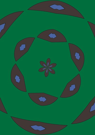 arabesco #8, 2019 da Alex Caminker