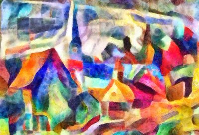 Cattedrale in lontananza, 2017 da Alex Caminker