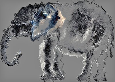 Elefante, 2020 da Alex Caminker