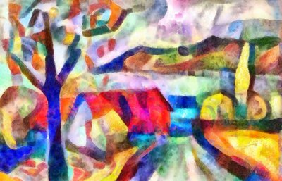 Foglie cadenti, 2017 da Alex Caminker