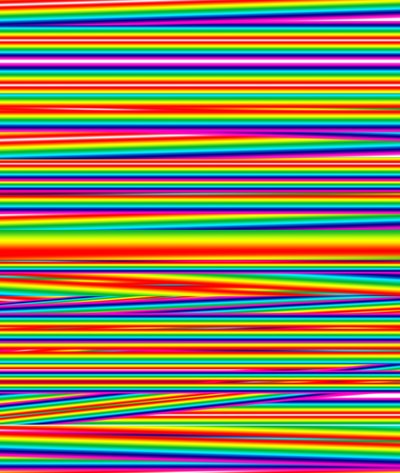 campo magnetico arcobaleno da Alex Caminker