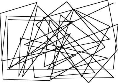 Linea di corda come cubismo, 2017 da Alex Caminker