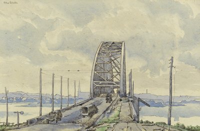 Il ponte di Nijmegen, Olanda da Alex Colville