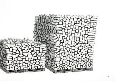 Pallet di legna da ardere da Alex Dunn