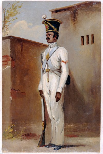 Lance Naik, 66° Fanteria Nativa del Bengala, 1842 da Alex Hunter