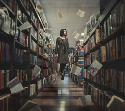 Il sogno della biblioteca galleggiante da Alexandar Lazarov