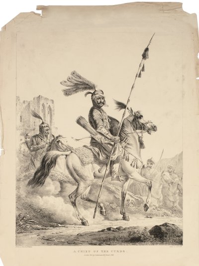 Un capo dei Curdi da after Alexander Orlowski
