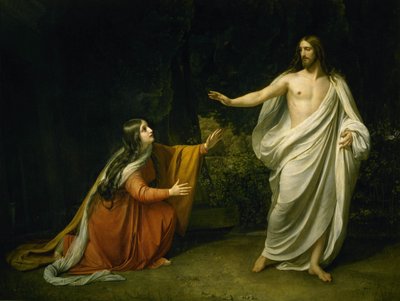 Apparizione di Cristo a Maria Maddalena dopo la Resurrezione da Alexander Andreyevich Ivanov
