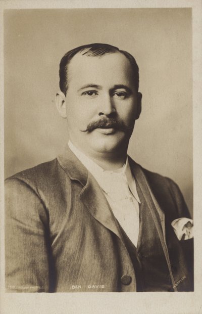 Ben Davies, tenore gallese (1858-1943) da Alexander Bassano