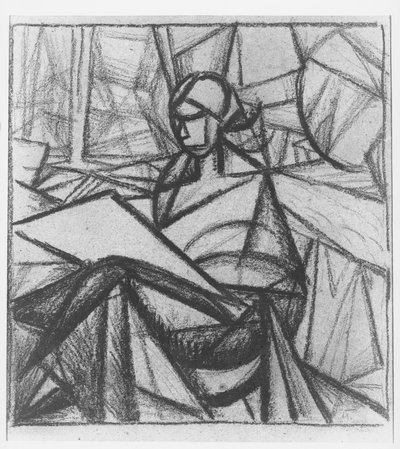 Donna, 1914-15 da Alexander Bogomazov