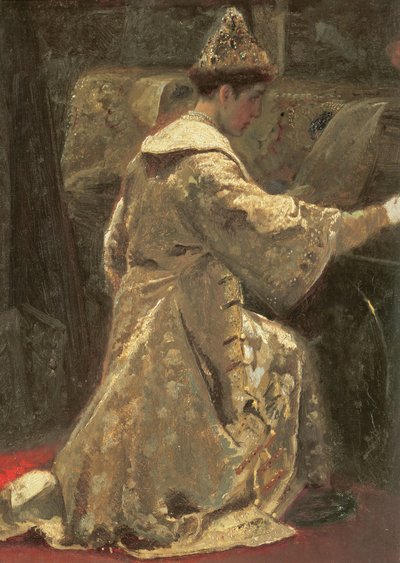 Zar Alexej Mihailovich, 1886 da Alexander Dimitrievitch Litovtchenko