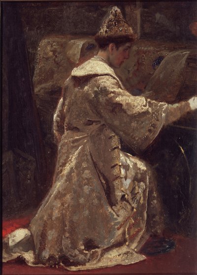 Zar Alessio I Michajlovič di Russia 1629-1676, prima del 1886 da Alexander Dmitrievich Litovchenko