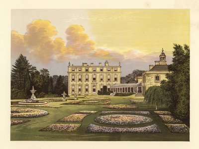 Ditchley House e giardini, Oxfordshire, Inghilterra da Alexander Francis (after) Lydon