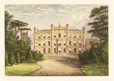 Castello di Elvaston, Derbyshire, Inghilterra da Alexander Francis (after) Lydon