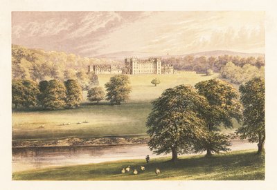 Castello di Floors, Roxburghshire, Scozia da Alexander Francis (after) Lydon