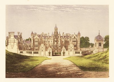 Harlaxton Manor, Lincolnshire, Inghilterra da Alexander Francis (after) Lydon