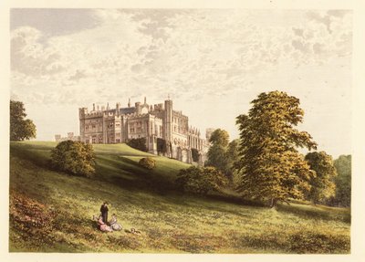 Castello di Lambton, County Durham, Inghilterra, 1880 da Alexander Francis (after) Lydon