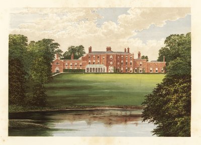 Lawton Hall, Cheshire, Inghilterra da Alexander Francis (after) Lydon