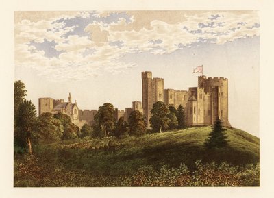 Castello di Peckforton, Cheshire, Inghilterra da Alexander Francis (after) Lydon