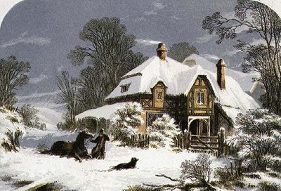 Ritorno a Casa nella Neve da Alexander Francis (after) Lydon
