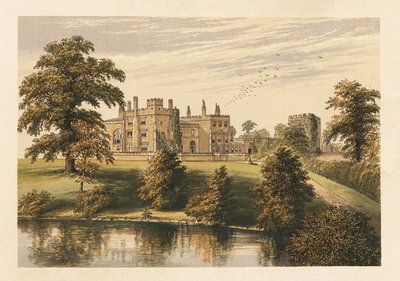 Castello di Ripley, Yorkshire, Inghilterra, 1880 da Alexander Francis (after) Lydon