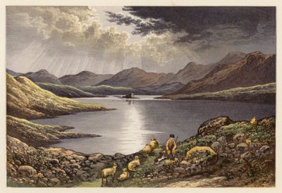Paesaggio del Loch scozzese: Loch Doon da Alexander Francis (after) Lydon