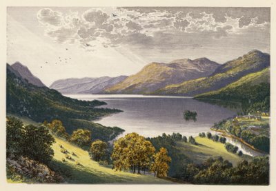 Paesaggio del Loch scozzese: Loch Earn da Alexander Francis (after) Lydon
