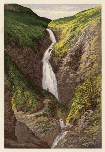 Paesaggio del Loch scozzese: La Coda della Cavalla Grigia da Alexander Francis (after) Lydon