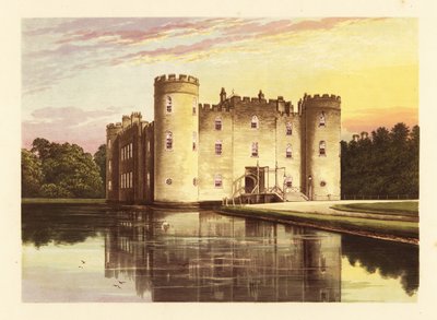 Castello di Shirburn, Oxfordshire, Inghilterra, 1880 da Alexander Francis (after) Lydon