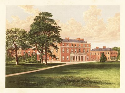 Casa Trafalgar, Wiltshire, Inghilterra (incisione) da Alexander Francis (after) Lydon