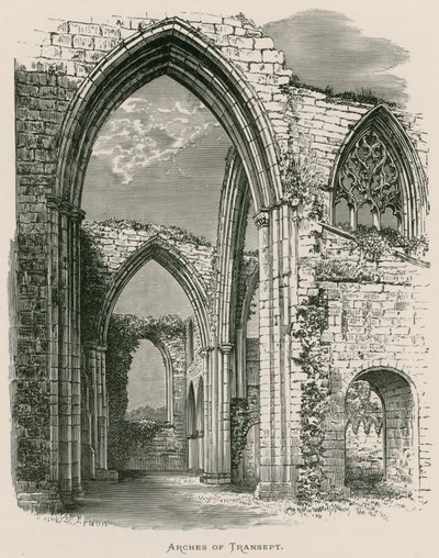Bolton Priory, Archi del transetto da Alexander Francis Lydon