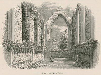 Bolton Priory, Coro, vista verso est da Alexander Francis Lydon