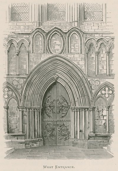 Bolton Priory, Ingresso Ovest da Alexander Francis Lydon