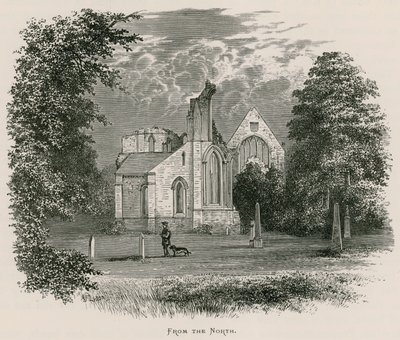 Abbazia di Dryburgh, dal Nord da Alexander Francis Lydon
