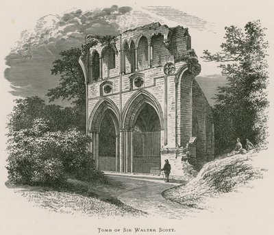 Abbazia di Dryburgh, Tomba di Sir Walter Scott da Alexander Francis Lydon