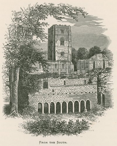 Abbazia di Fountains, Dal Sud da Alexander Francis Lydon