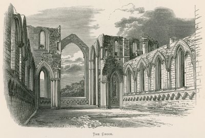 Abbazia di Fountains, Il Coro da Alexander Francis Lydon