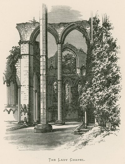 Abbazia di Fountains, La Cappella della Madonna da Alexander Francis Lydon
