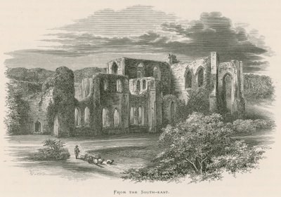 Abbazia di Furness, da sud-est da Alexander Francis Lydon
