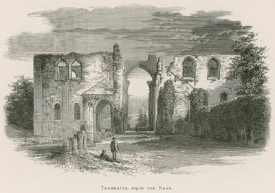 Abbazia di Furness, transetti, dalla navata da Alexander Francis Lydon