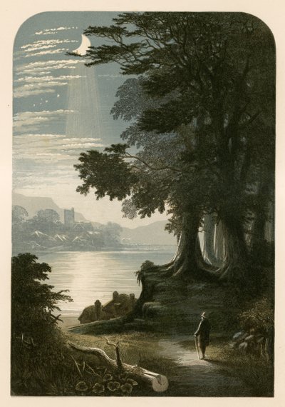 Illustrazione per Il Penseroso di Milton da Alexander Francis Lydon