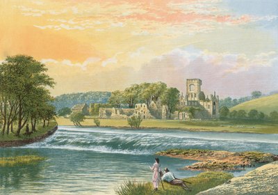 Abbazia di Kirkstall da Alexander Francis Lydon