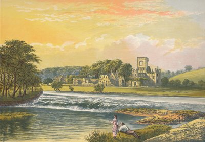 Abbazia di Kirkstall da Alexander Francis Lydon