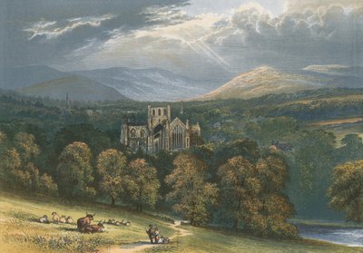 Abbazia di Melrose da Alexander Francis Lydon