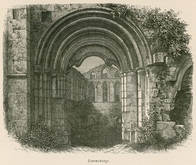 Abbazia di Rievaulx, Refettorio da Alexander Francis Lydon