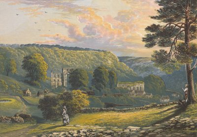 Abbazia di Rievaulx, c1880 da Alexander Francis Lydon