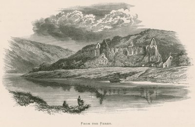 Abbazia di Tintern, dal traghetto da Alexander Francis Lydon